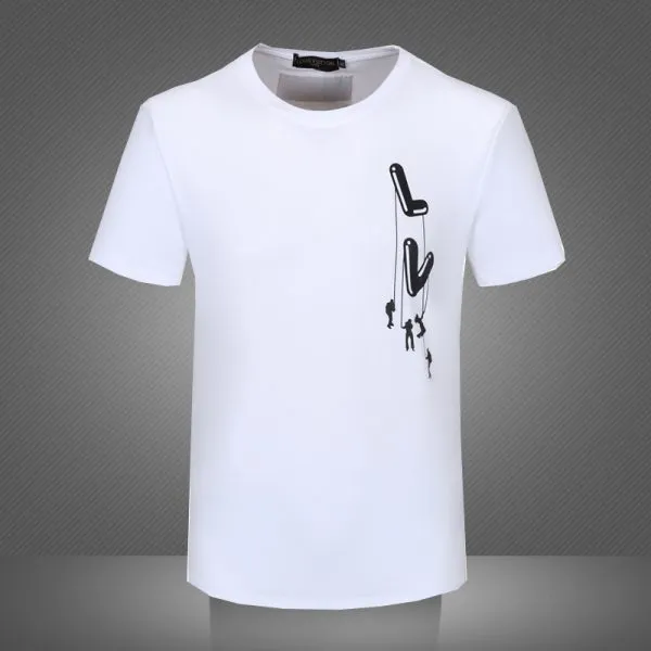 Louis Vuitton Black Logo White T Shirt Luxury Fashion Outfit