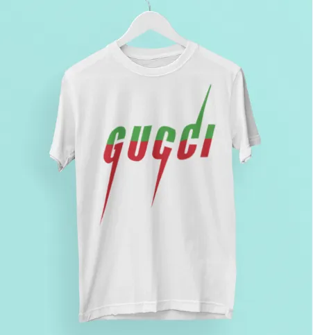 Gucci Red Green Logo White T Shirt Luxury Outfit Fashion