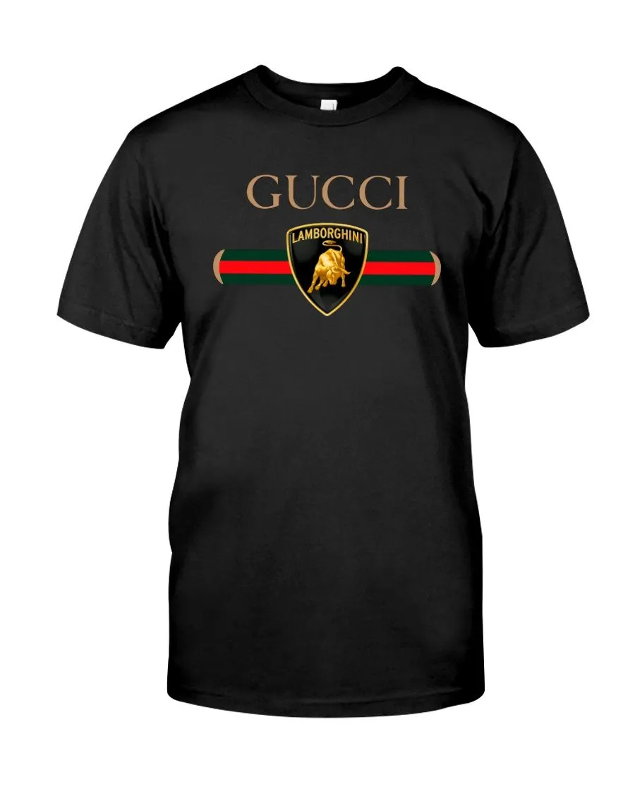 Gucci Lamborghini Black T Shirt Outfit Luxury Fashion