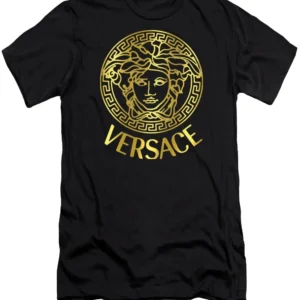 Versace Golden Medusa Black T Shirt Luxury Outfit Fashion