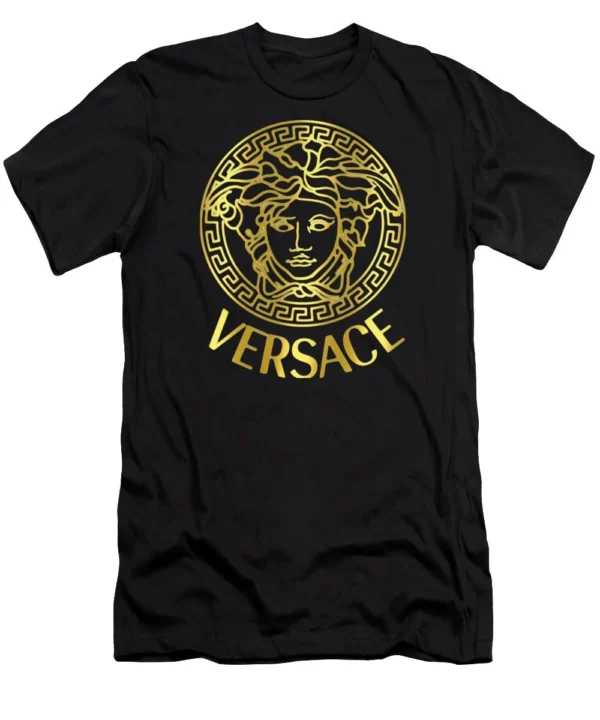 Versace Golden Medusa Black T Shirt Luxury Outfit Fashion