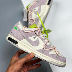 Off-White x Nike Dunk Low 12 of 50 Purple Sail For Sale
