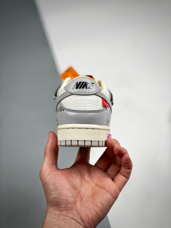 Off-White x Nike Dunk Low 9 of 50 Sail Neutral Grey For Sale