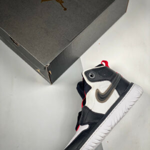 Air Jordan 1 High React White Black-Red For Sale