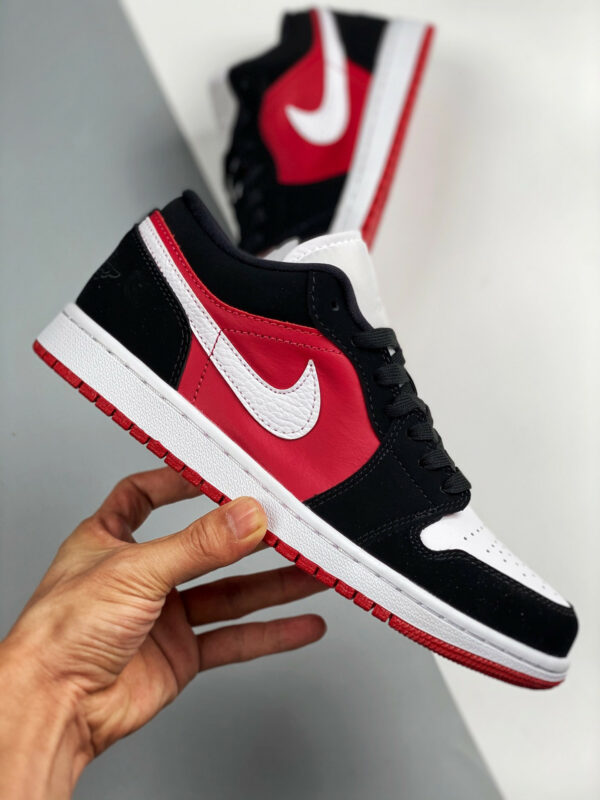 Air Jordan 1 Low Chicago Black Red White DC0774-016 For Sale