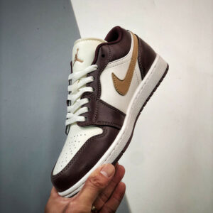 Air Jordan 1 Low Mocha Shadow Brown Sail DC0774-200 For Sale