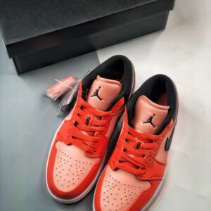 Air Jordan 1 Low Orange And Black DM3379-600 For Sale