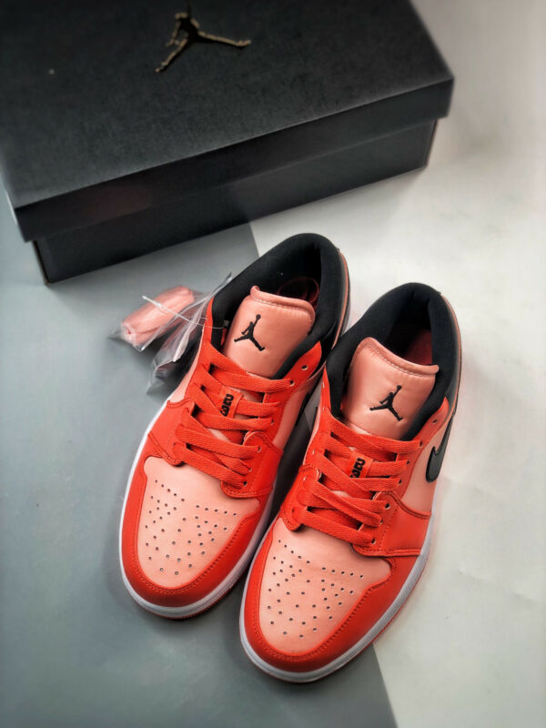 Air Jordan 1 Low Orange And Black DM3379-600 For Sale