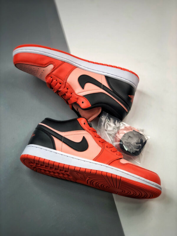 Air Jordan 1 Low Orange And Black DM3379-600 For Sale