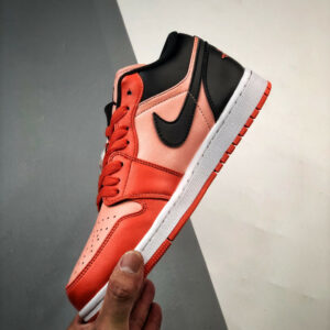 Air Jordan 1 Low Orange And Black DM3379-600 For Sale