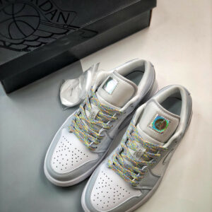 Air Jordan 1 Low SE Tear Away Silver White Light Grey DX6070-101 For Sale