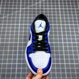 Air Jordan 1 Low White Game Royal-Black For Sale