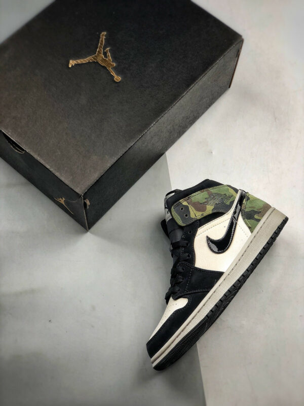 Air Jordan 1 Mid Camo Green CW5490-001 For Sale