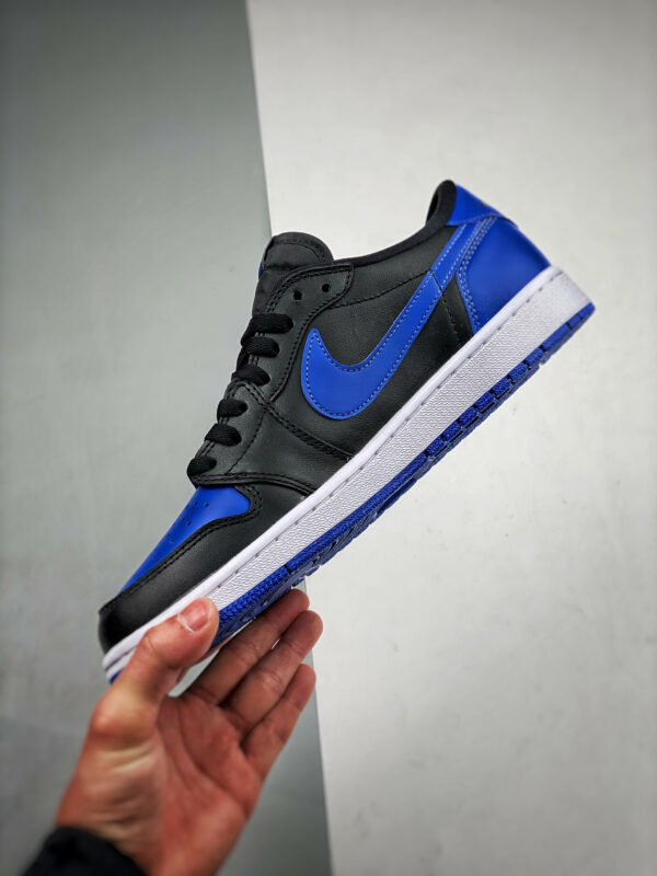 Air Jordan 1 Retro Low OG Black Varsity Royal-Sail 705329-004 For Sale