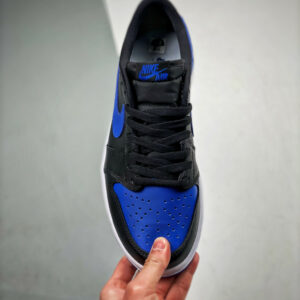 Air Jordan 1 Retro Low OG Black Varsity Royal-Sail 705329-004 For Sale