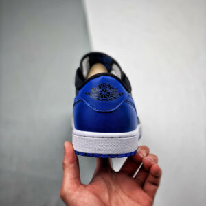 Air Jordan 1 Retro Low OG Black Varsity Royal-Sail 705329-004 For Sale