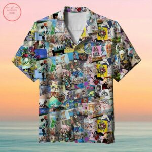 Anime Stitching Collection S Hawaiian Shirt