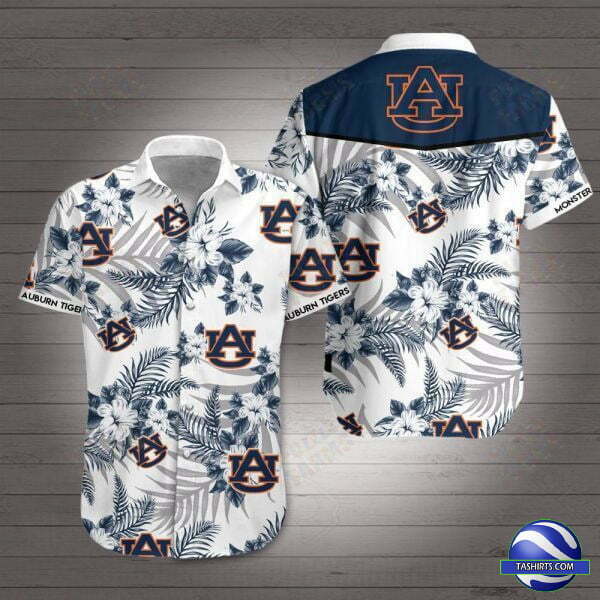 Auburn Tigers Hawaiian Shirt Beach Outfit Summer