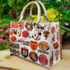Cleveland Browns 2 Women Leather Hand Bag