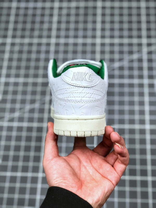 Ben-G x Nike SB Dunk Low White Lucid Green CU3846-100 For Sale