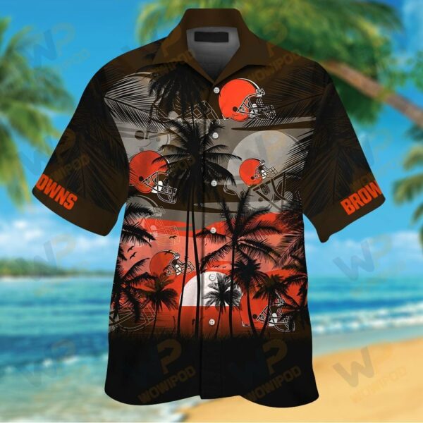 Cleveland Browns Tropical Hawaiian Shirt