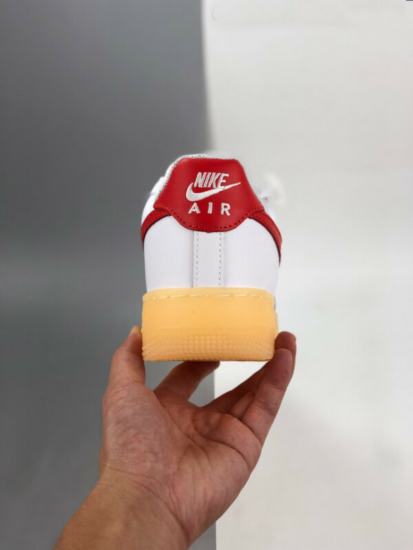 Custom Nike Air Force 1 White Red For Sale