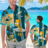 Custom Name Philadelphia Eagles Bart Simpson Hawaiian Shirt