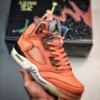 DJ Khaled x Air Jordan 5 Crimson Bliss Sail Leche Blue DV4982-641 For Sale