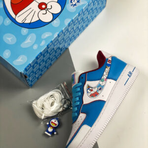 Doraemon x Nike Air Force 1 Low White Blue For Sale