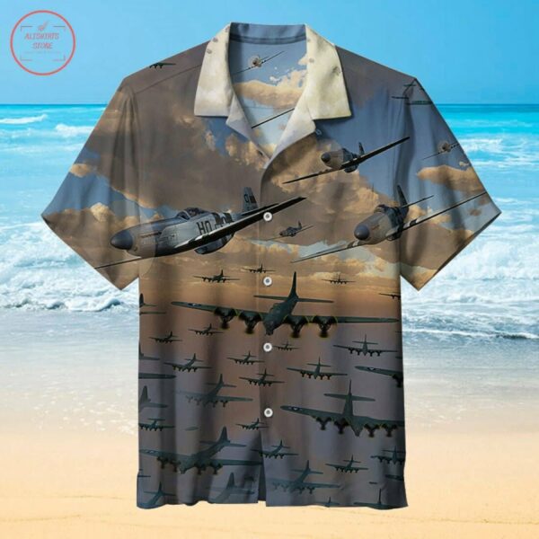 F16 Combat Falcon Hawaiian Shirt Beach Outfit Summer