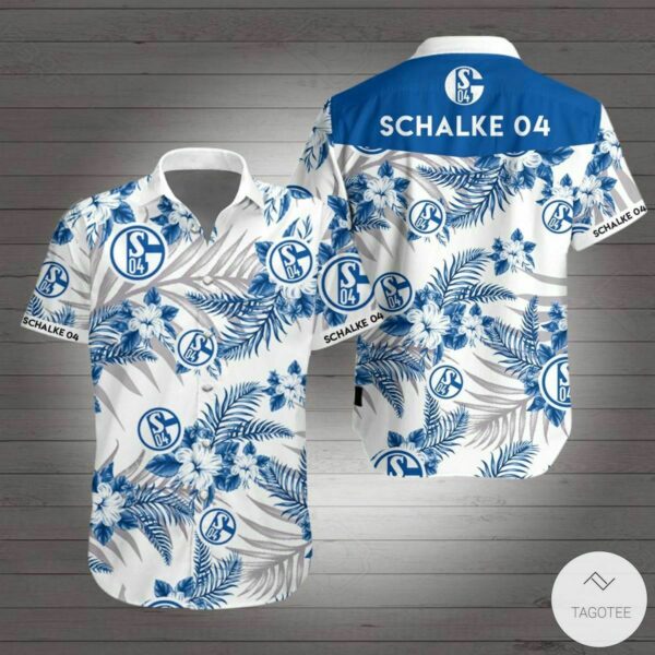 Fc Schalke 04 Hawaiian Shirt Summer Outfit Beach