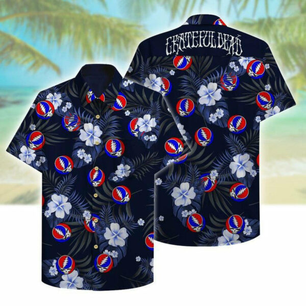 Grateful Dead Fashion Island Tourism 3544 Hawaiian Shirt