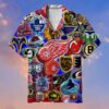 Hockey League Team Collection Hawaiian Shirt