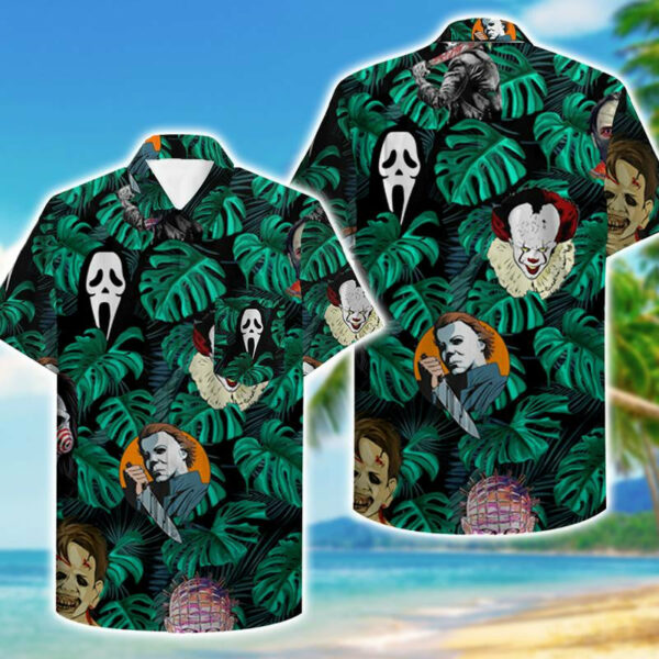 Horror Movies Hawaiian Shirt Outfit Summer Beach