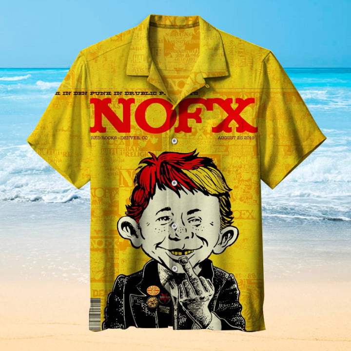 I Love Rock (Nofx) Hawaiian Shirt