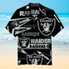 Las Vegas Raiders Hawaiian Shirt Outfit Beach Summer