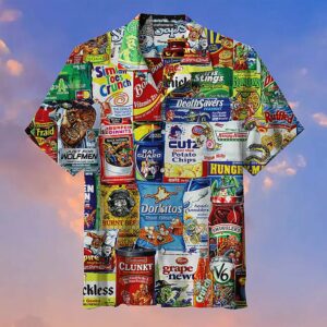 Looney Labels Hawaiian Shirt Summer Beach Outfit