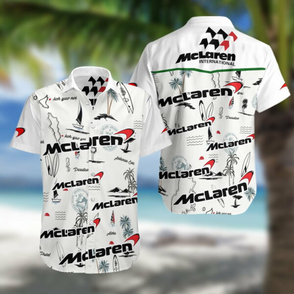 Mc Laren Racing F1 Hawaiian Shirt