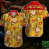 Metroid Game Red Yellow Hawaiian Shirt