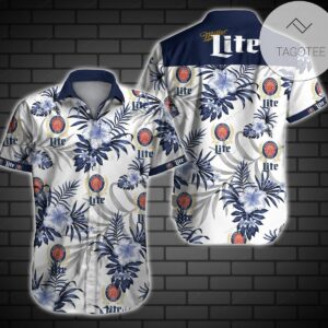 Miller Lite Authentic Hawaiian Shirt