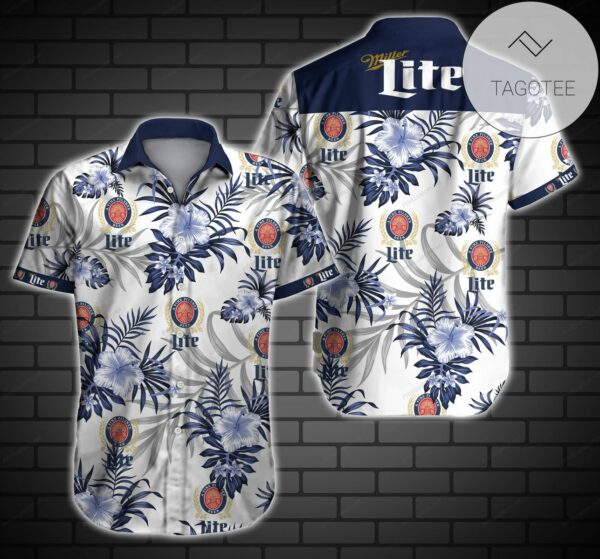 Miller Lite Authentic Hawaiian Shirt