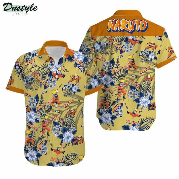 Naruto Anime Hawaiian Shirt Summer Beach Outfit