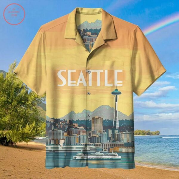 Nature Lover'S Dream Seattle Hawaiian Shirt