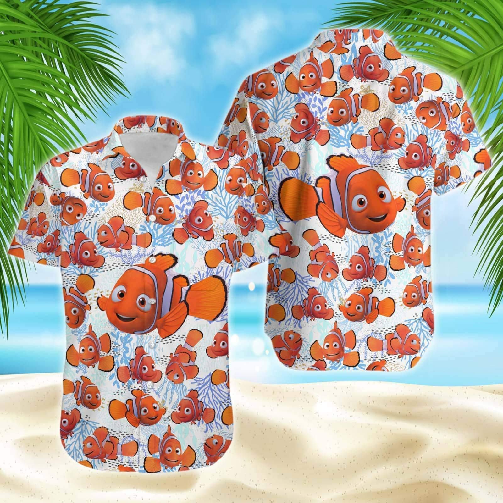 Nemo For Men Custom Hawaiian Shirt