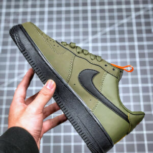 Nike Air Force 1 07 Khaki Black BQ4326-200 For Sale