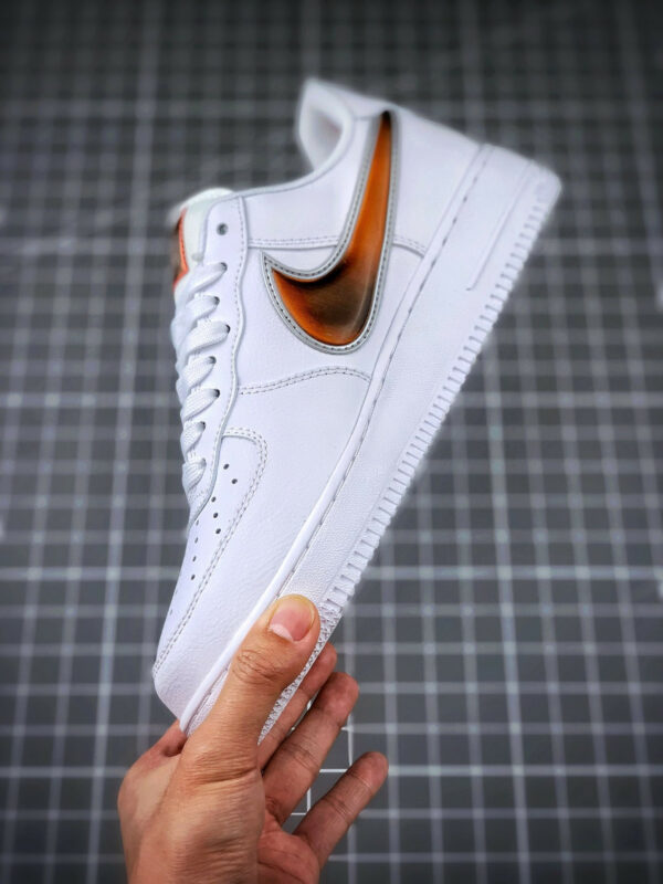 Nike Air Force 1 07 LV8 3 White Court Purple-Infrared 23 For Sale