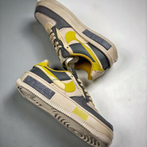 Nike Air Force 1 Fontanka Beach Yellow-Dark Grey For Sale