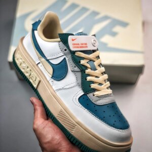 Nike Air Force 1 Fontanka White Blue Green For Sale