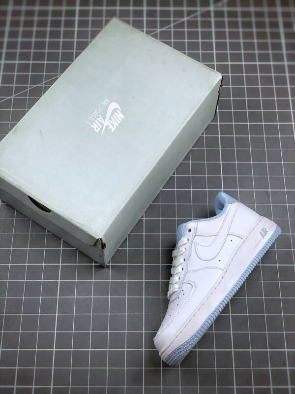 Nike Air Force 1 GS Low White Hydrogen Blue For Sale