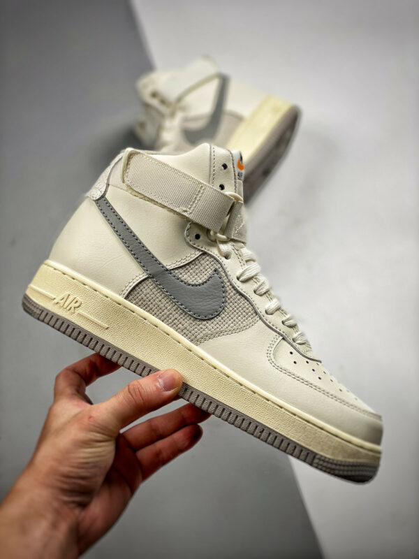 Nike Air Force 1 High Vintage Sail Medium Grey-Light Bone-Coconut Milk For Sale